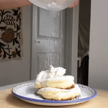 Japanese Soufflé Pancake GIF